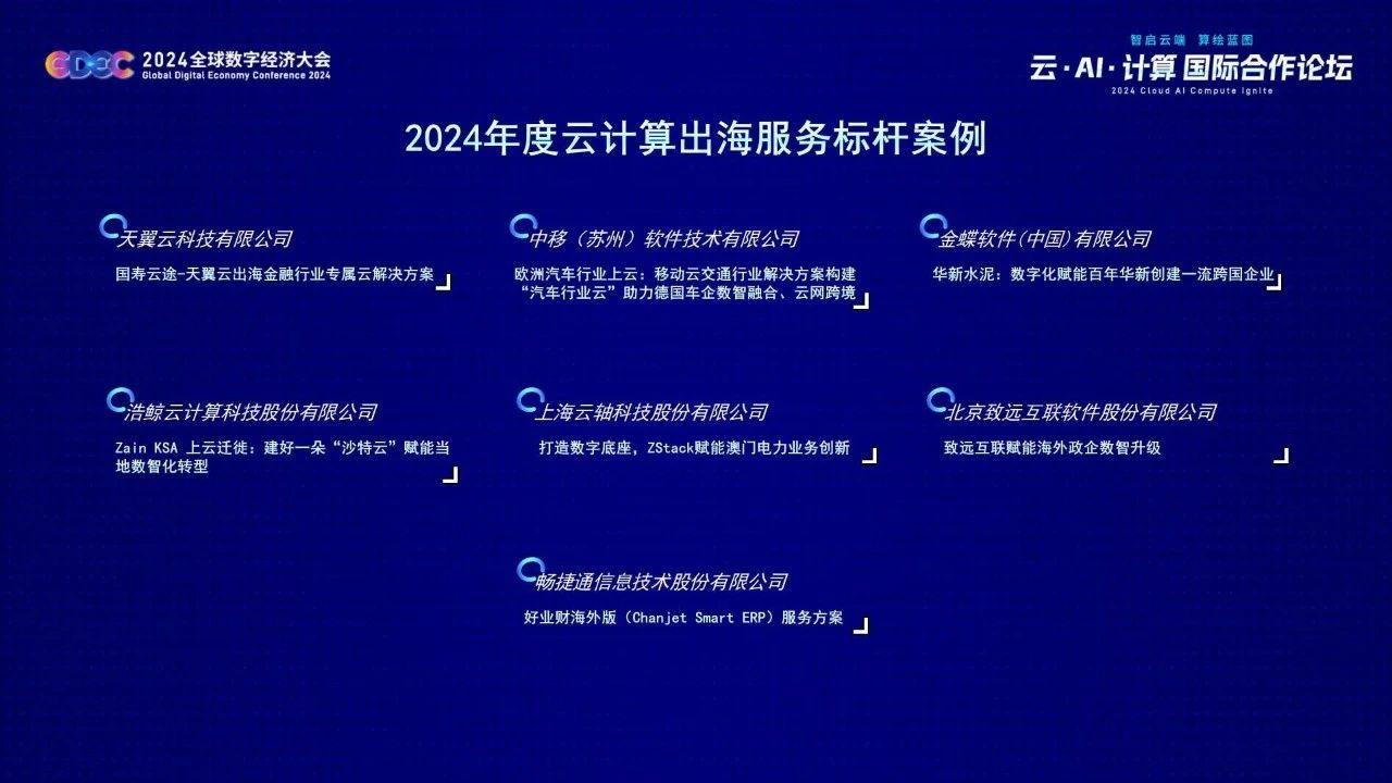 九游娱乐：2024全球数字经济大会云·AI·计算国际合作论坛成功召开(图7)